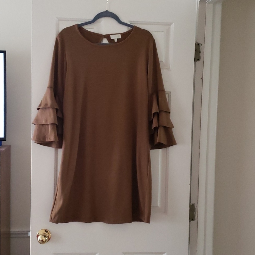 Simply Southern Dress with ruffle sleeves